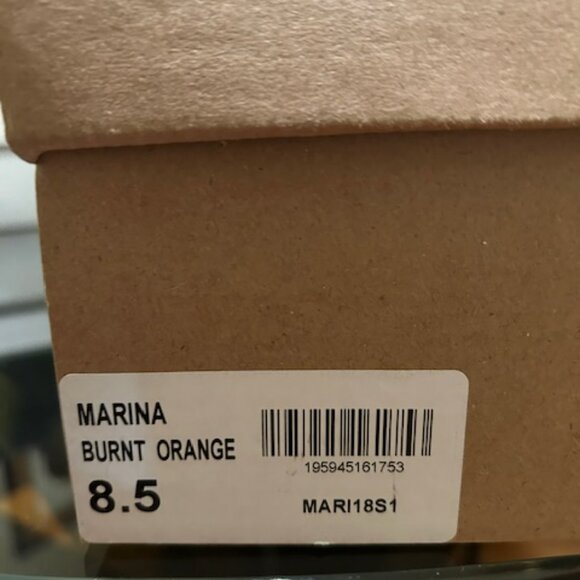 Steve Madden Marina Sandals (burnt orange), size 8.5 - Picture 7 of 8
